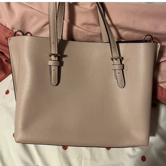 Coach Light Pink Mini Mollie Tote - Picture 2 of 3
